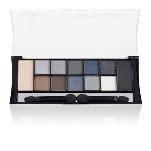 TF /CTE12 Палитра теней Color Palette Eyeshadow Pearl&Matte 01 дымчато-серая гамма