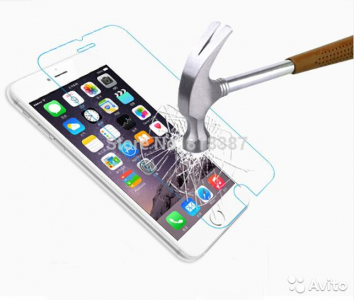 Противоударная плёнка-стекло для iPhone  5/5s
