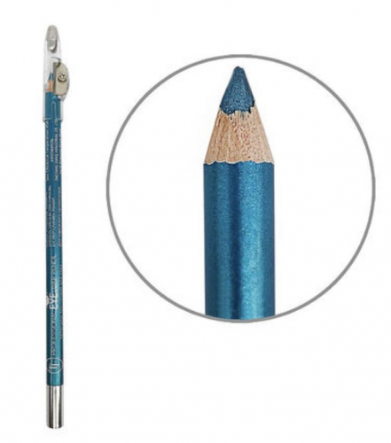 TF CW207 Карандаш для глаз Professional Eyeliner Pencil с точилкой 002 синий павлин