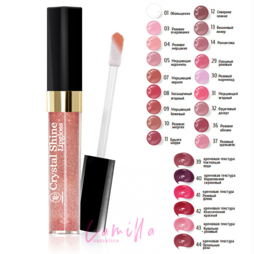 TF CTL03 Жидкая помада  Crystal Shine Lipgloss  36 розовое облако