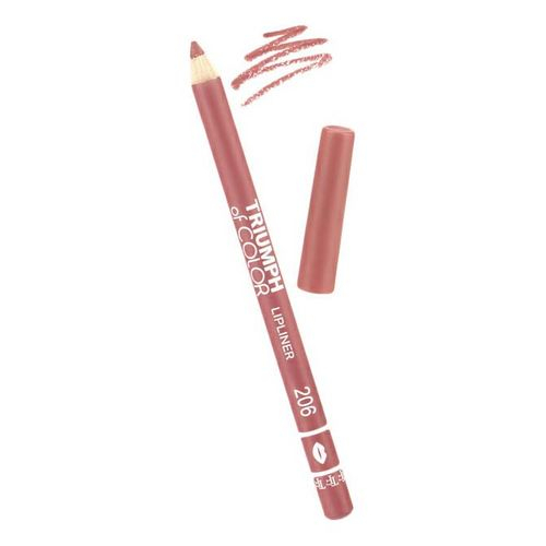 TF CW212 Карандаш для губ Triumph of Color Lipliner 206 warm pink/темный розовый