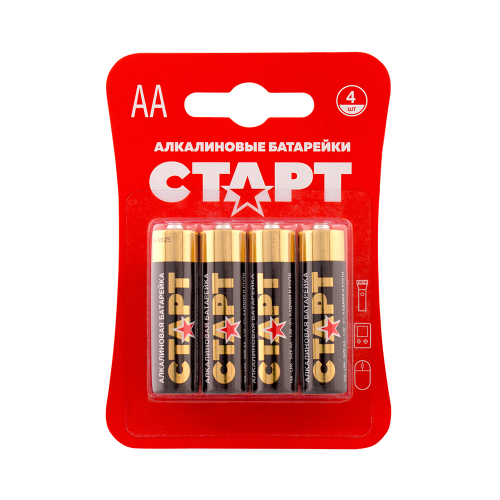 Батарейка Старт LR06 AA BL4 (4/40)