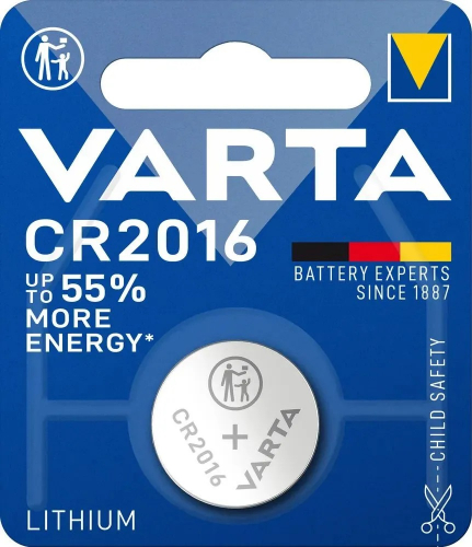 Батарейка Varta CR2016 (3V) BL1 (1/10)