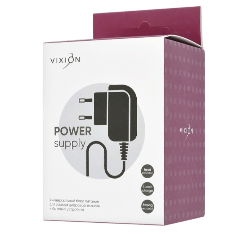 Блок питания 5V 2A (разъем 2,5х0,7) Vixion