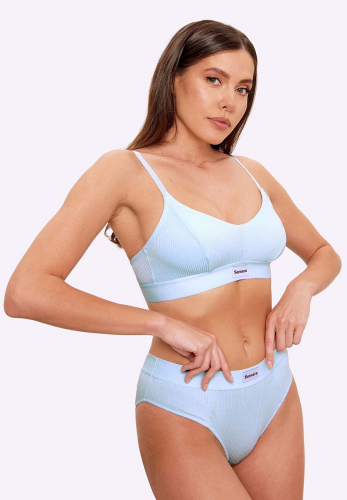 Бюстгальтер жен. Barta голубой Soft bra