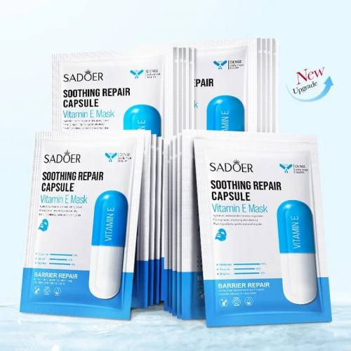 SADOER  Антиоксидантная маска против мимических морщин Vitamin Е
