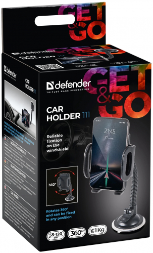 Держатель Defender Car holder 111 на гибкой штанге 17.5см, до 7 для моб. устройств