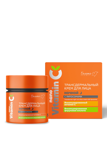 Белита М NanoVitamin С Крем для лица ночной Трансдермальный с липосомами 50г