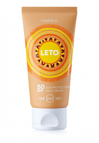 370 р. 700 p. Крем для лица солнцезащитный SPF 50 Leto