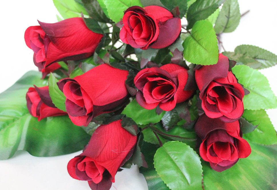 Б2281 Б/С Букет 9 гол. бархат бутон