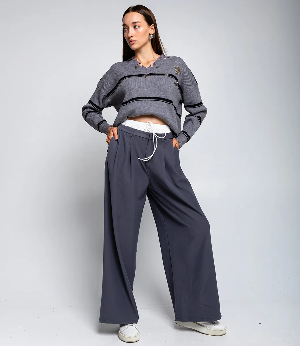 Брюки #БШ2690, серый