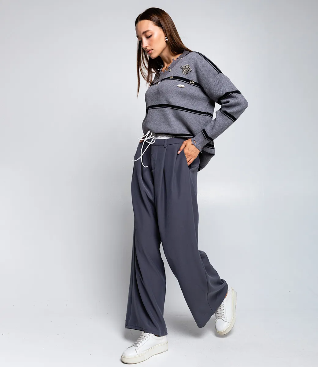 Брюки #БШ2690, серый