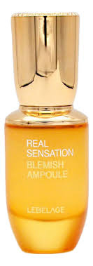 Ампульная сыворотка против пятен LEBELAGE REAL SENSATION BLEMISH AMPOULE 30ml