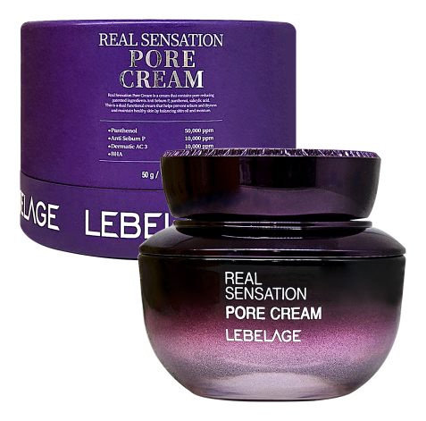 Крем для сужения пор LEBELAGE REAL SENSATION PORE CREAM 50g