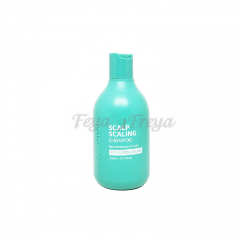 Шампунь для волос для глубокого очищения кожи головы HELLO MORNING DEEP SCALP SCALING SHAMPOO 300ml