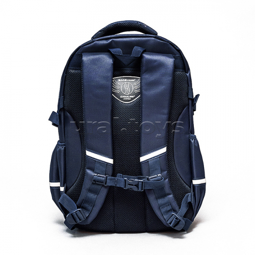 Рюкзак SchoolLine с двумя отделениями и грудной перемычкой 23L Blue Style