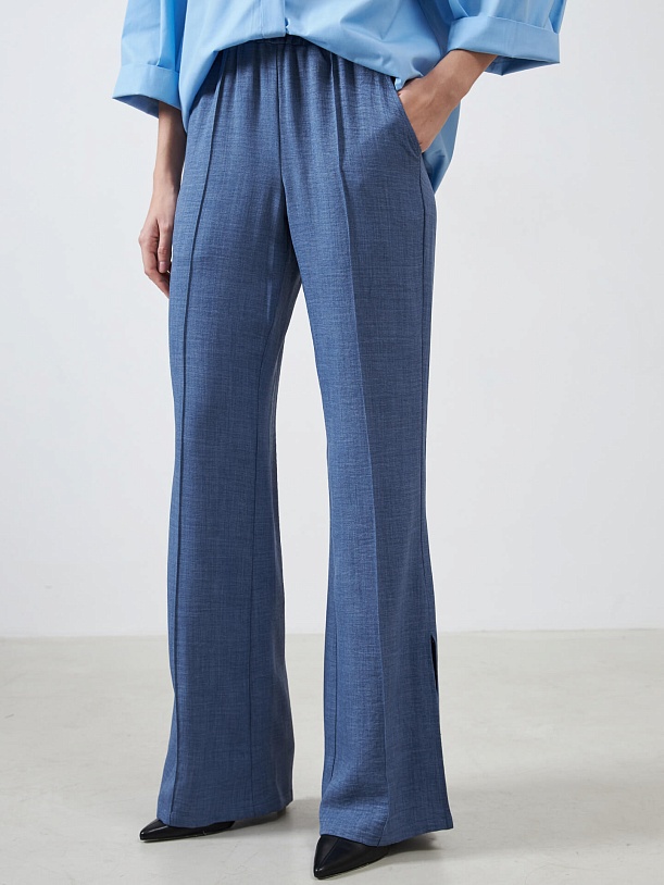 Брюки с разрезами (арт. 40624-1)