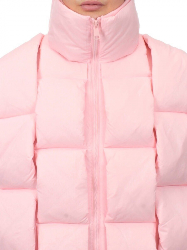 2853 PINK Жилет утепленный женский (80% пух, 20% холлоффайбер)