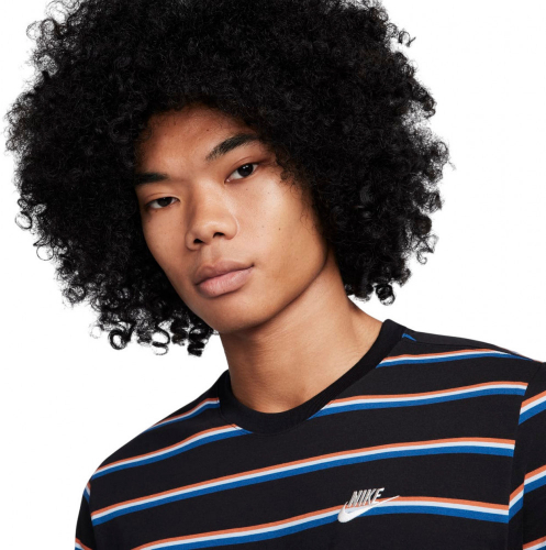 Футболка мужская M NSW TEE CLUB STRIPE, Nike