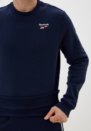 Джемпер мужской REEBOK IDENTITY SMALL LOGO FLEECE CREW, Reebok