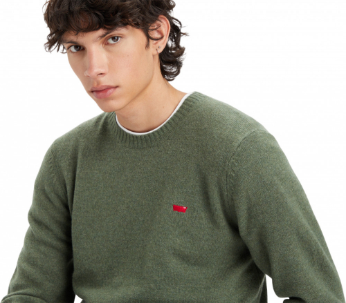 Кофта мужская ORIGINAL HM SWEATER OLIVE HEATHER, LEVIS