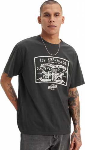 Футболка мужская VINTAGE FIT GRAPHIC TEE BLACKS, LEVIS