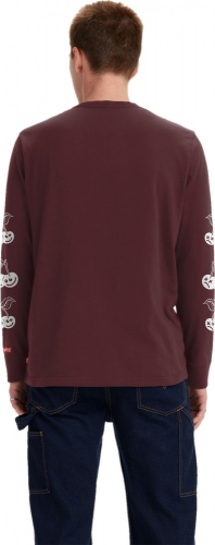 Лонгслив мужской RELAXED LS GRAPHIC TEE REDS, LEVIS