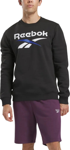 Джемпер мужской REEBOK IDENTITY BIG LOGO FLEECE CREW, Reebok