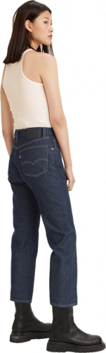 Джинсы женские 501 Levi's Original CROP LMC RAW INDIGO, LEVIS