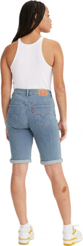 Шорты женские CLASSIC BERMUDA SHORTS MED INDIGO - WORN IN, LEVIS