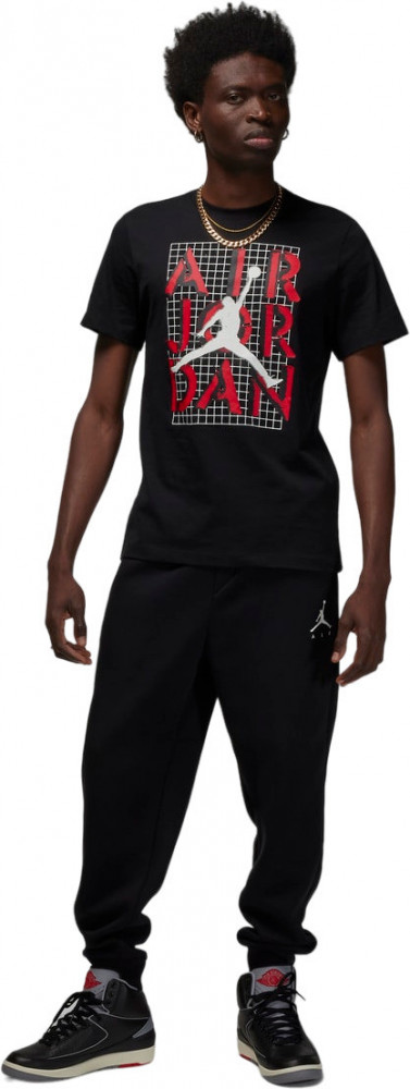 Футболка мужская Nike Air Jordan Brand Jumpman Stack SS Crew, Nike