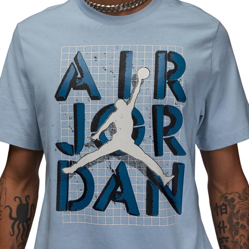 Футболка мужская Nike Air Jordan Brand Jumpman Stack SS Crew, Nike