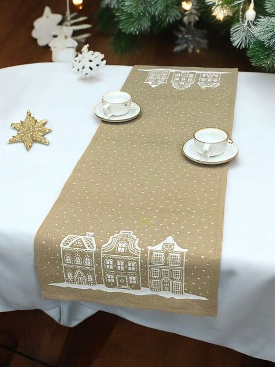 Нидерланды беж Салфетка 44х140 см б/л 2413864 New