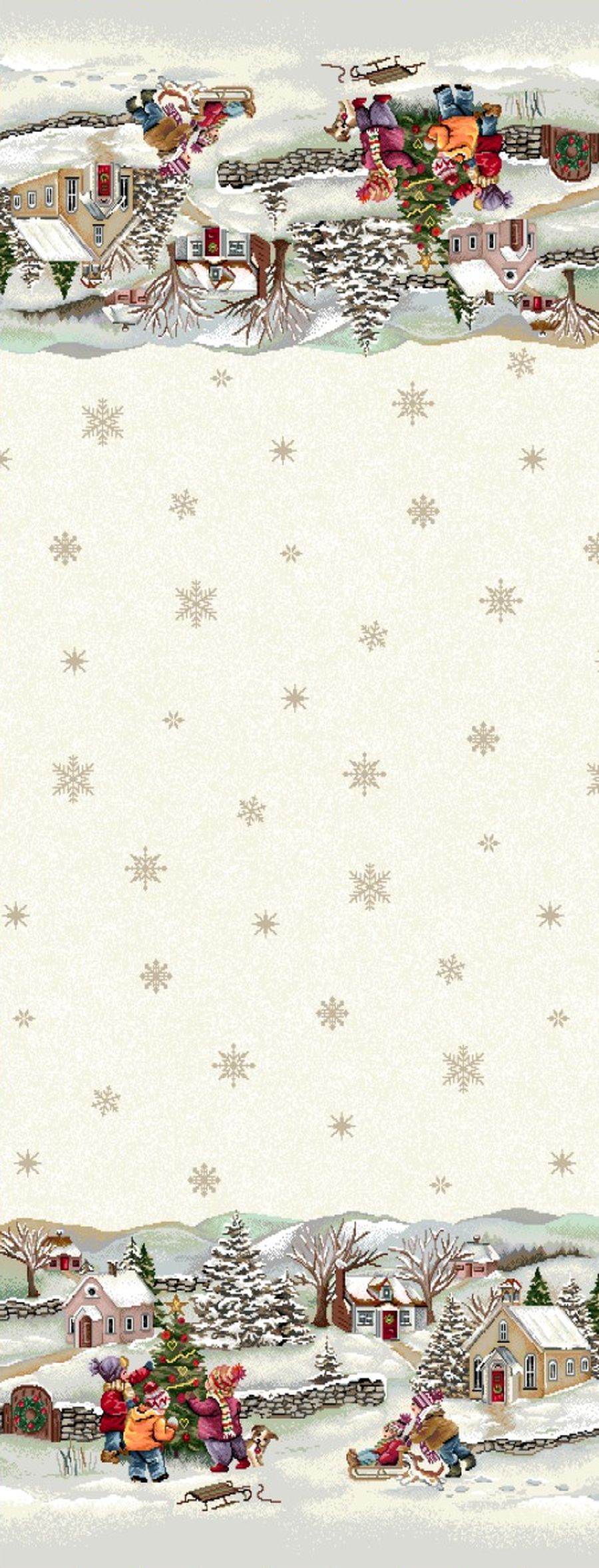 Новогодние каникулы Салфетка 40х100 см серебро 2413524 New