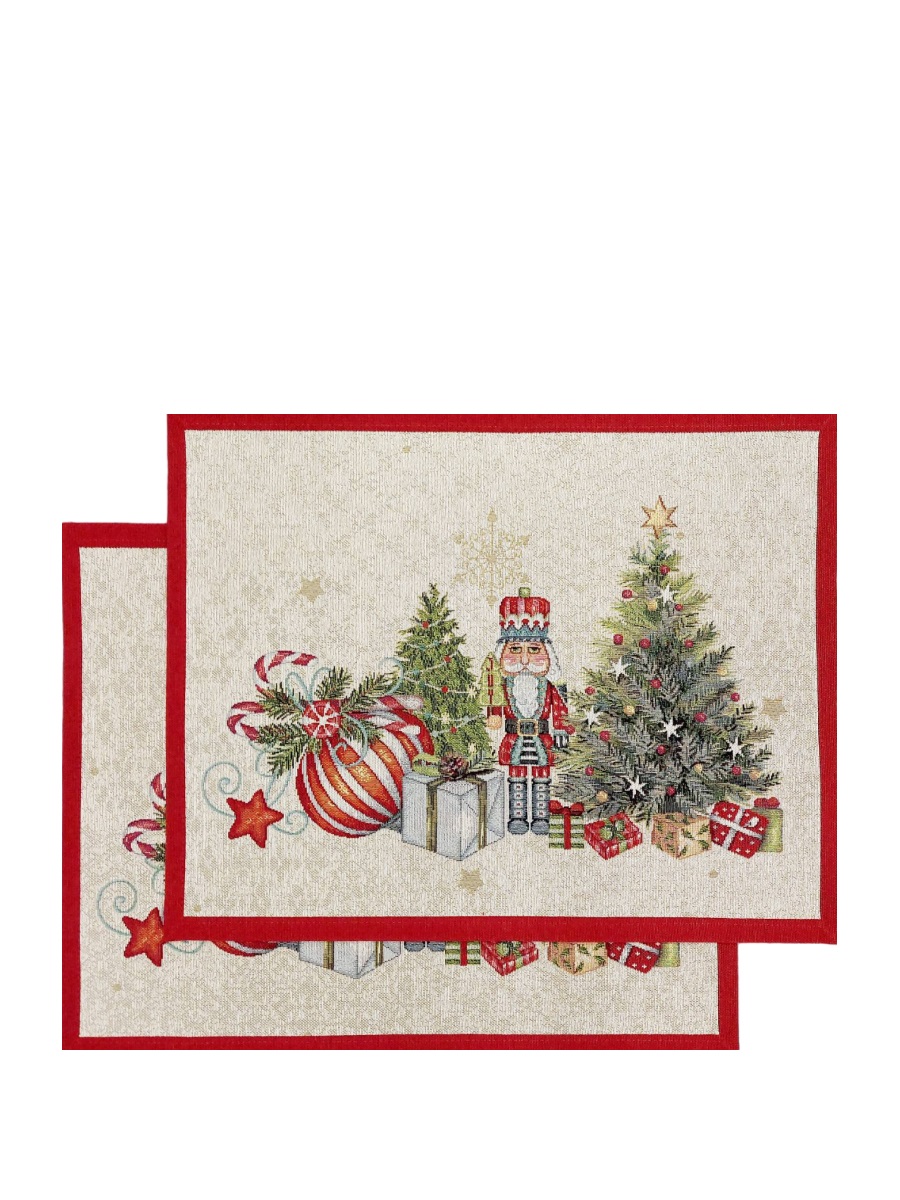 Щелкунчики Комплект салфеток 2шт 35х45 см б/л 2413451 New