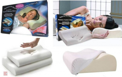 Ортопедическая подушка с памятью Comfort Memory Pillow