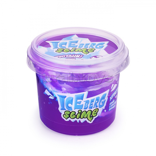 Игрушка для детей старше трех лет Slime Iceberg фиолетовый