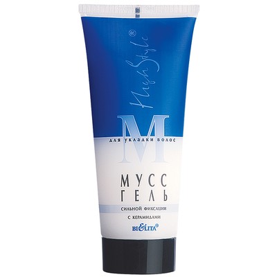 Мусс-гель для укладки С КЕРАМИДАМИ сильной фиксации 200мл