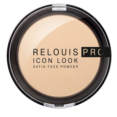 Пудра компактная Icon Look Satin Face Powder тон 01