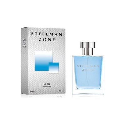Туалетная вода муж LA VIE Steelman Zone. Chrome by Azzaro 100мл