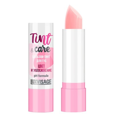 Бальзам-тинт для губ Tint & care pH formula цвет и увлажнение тон 01 Rose