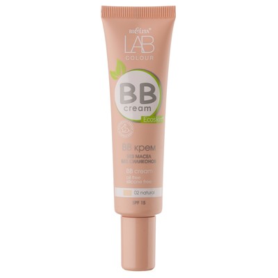 BB крем без масел и силиконов 02 Natural 30мл