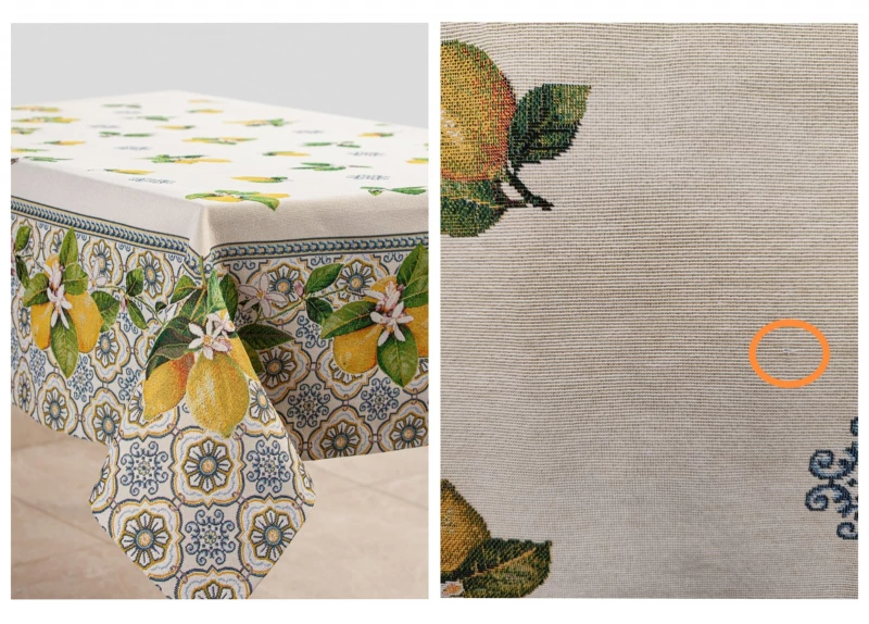 Outlet Изразцы лимоны Скатерть 165х250 см 2414762