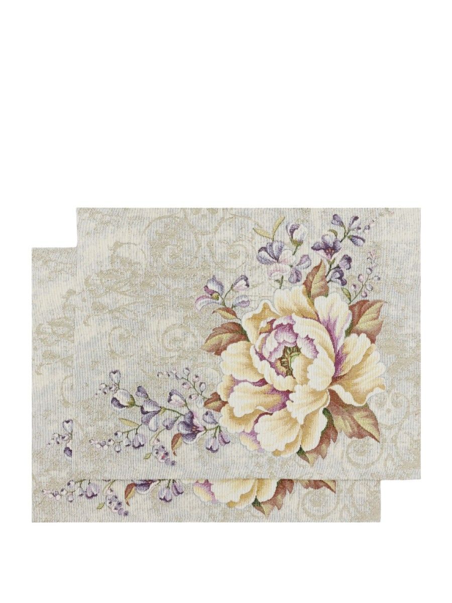 Желтый пион Комплект салфеток 2шт 35х45 см б/л 2413447 New