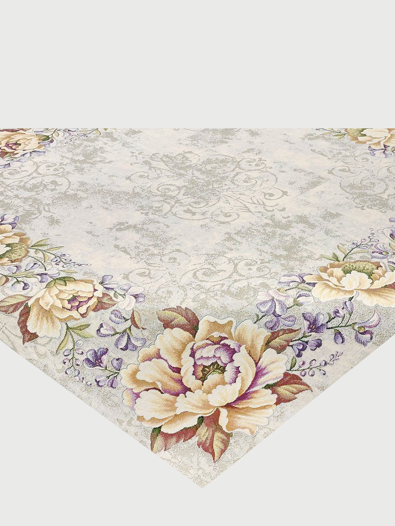 Желтый пион Салфетка 100х100 см б/л 2413441 New