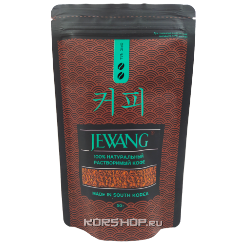 Растворимый кофе Original Jewang, Корея, 50 г Акция