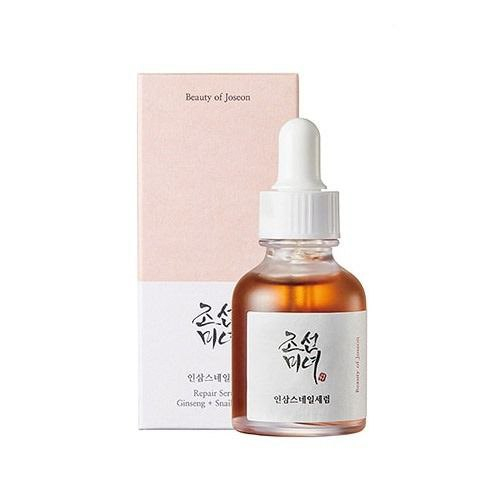 BEAUTY OF JOSEON/ Восстанавливающая сыворотка для упругости кожи Beauty of Joseon Revive Serum: Ginseng+Snail Mucin 30 мл.