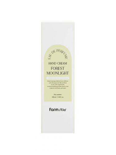 Farm Stay/Крем парфюмированный для рук с экстрактом розы / EAU DE PERFUME HAND CREAM FOREST MOONLIGHT 100 мл.