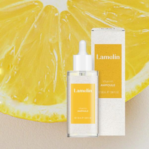 Lamelin / Выравнивающая сыворотка с витамином С Vitamin Ampoule.