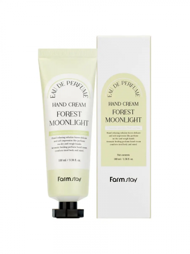 Farm Stay/Крем парфюмированный для рук с экстрактом розы / EAU DE PERFUME HAND CREAM FOREST MOONLIGHT 100 мл.